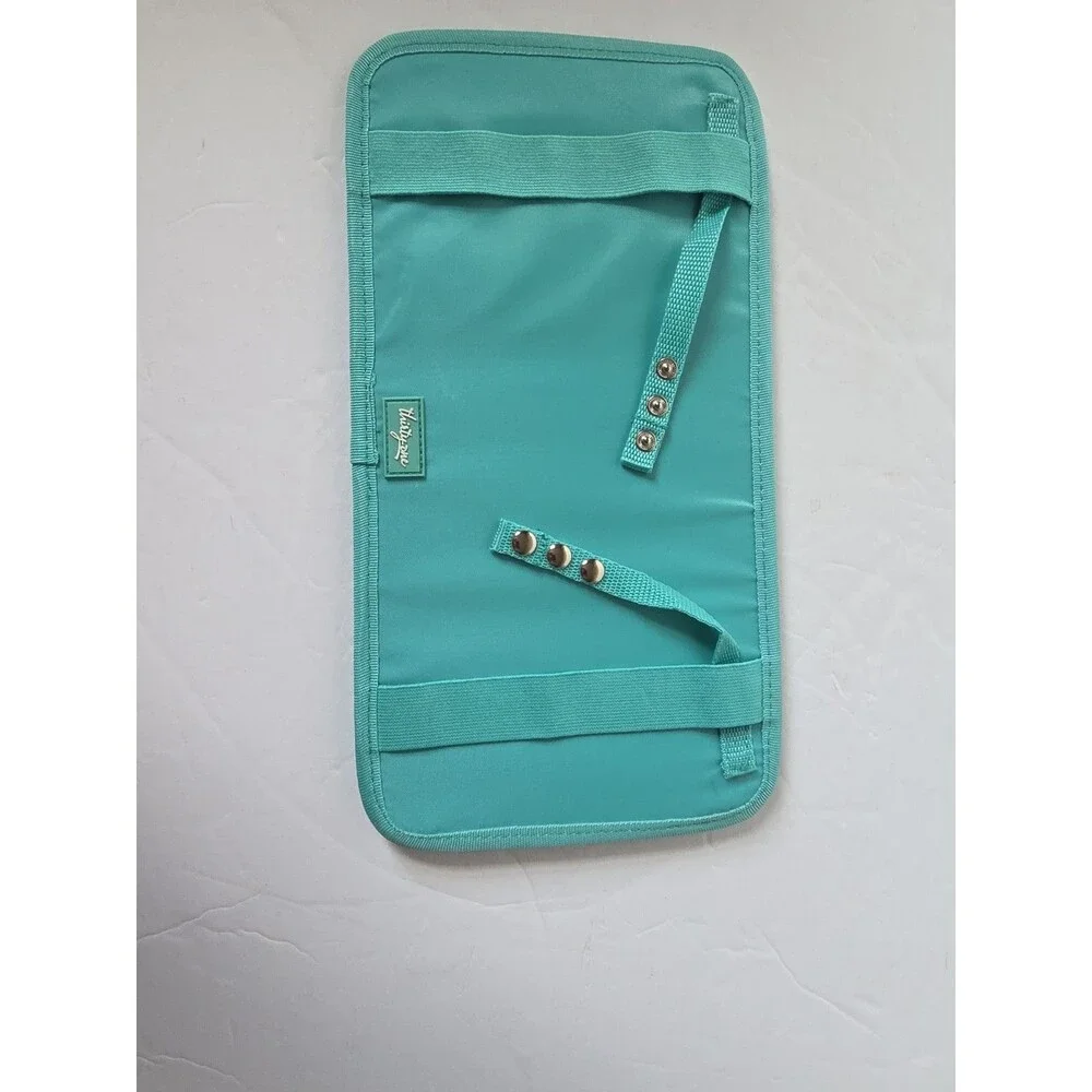 Thirty-One Made In The Shade Pocket Turquoise Cross Pop Retired New - Picture 4 of 4